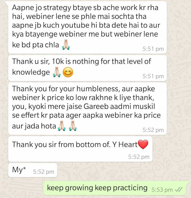 feedback